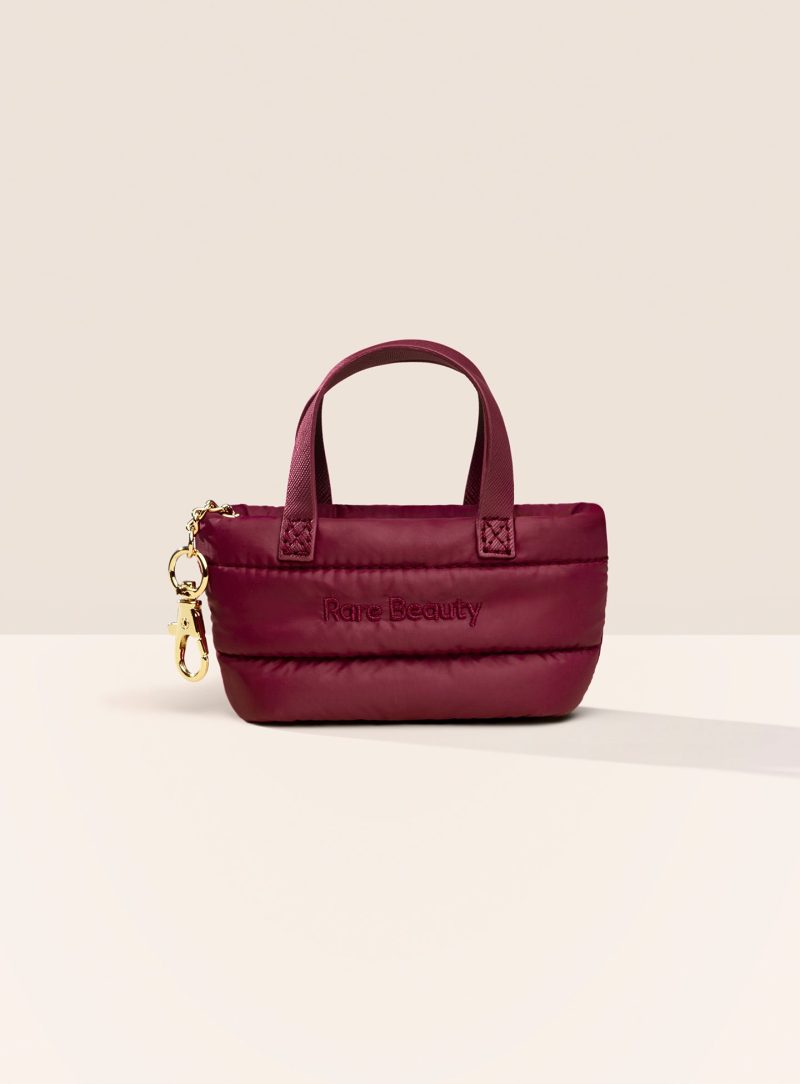 ECOMM MINI PUFFY KEYCHAIN MERLOT