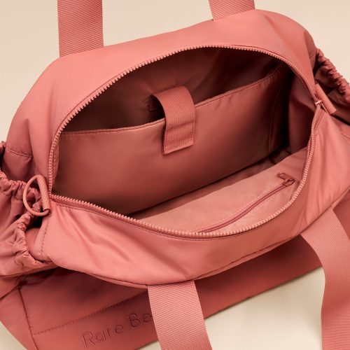 ECOMM PUFFY CARRYALL TOTE DUSTY ROSE 04