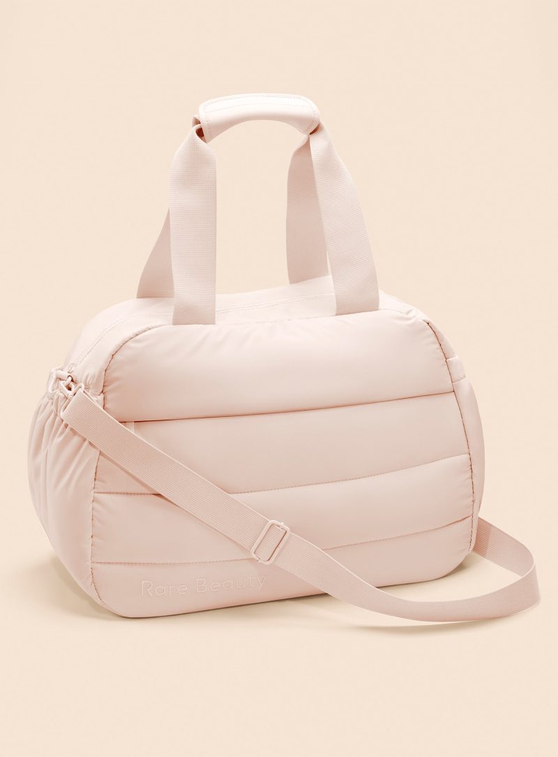 ECOMM PUFFY CARRYALL TOTE PEACH 01