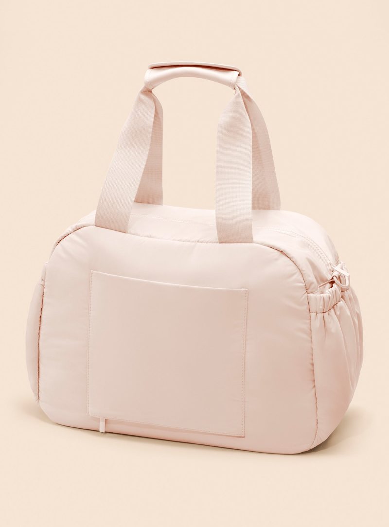 ECOMM PUFFY CARRYALL TOTE PEACH 02