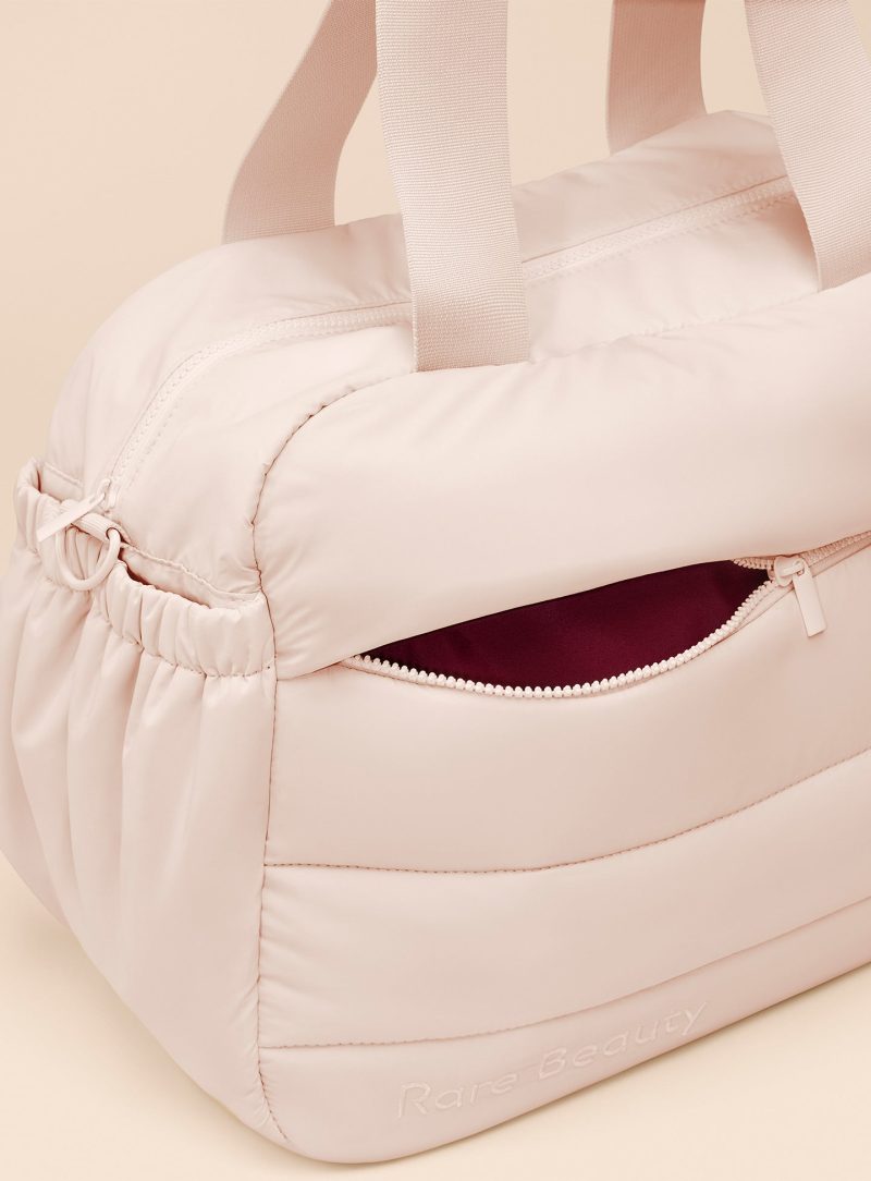 ECOMM PUFFY CARRYALL TOTE PEACH 03