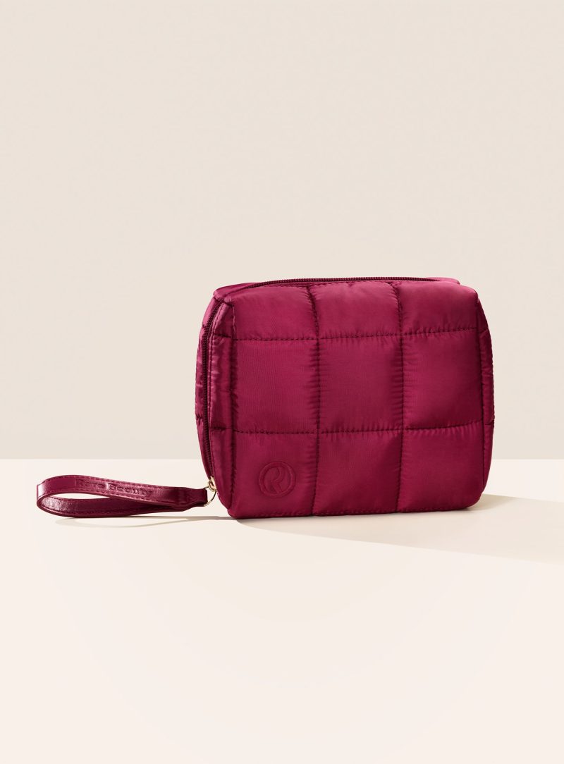 ECOMM PUFFY ESSENTIALS POUCH MERLOT 01