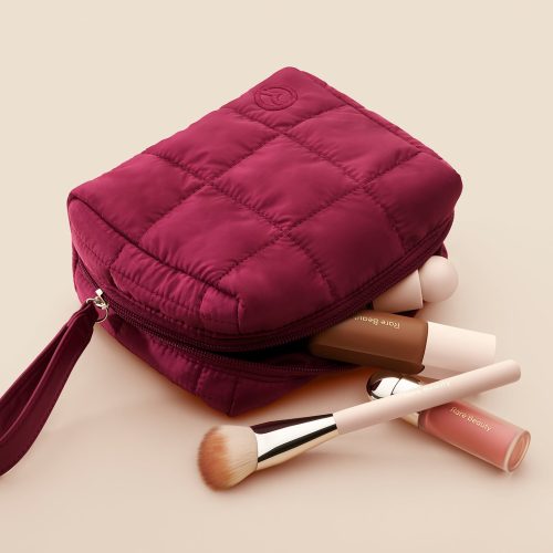 ECOMM PUFFY ESSENTIALS POUCH MERLOT 03