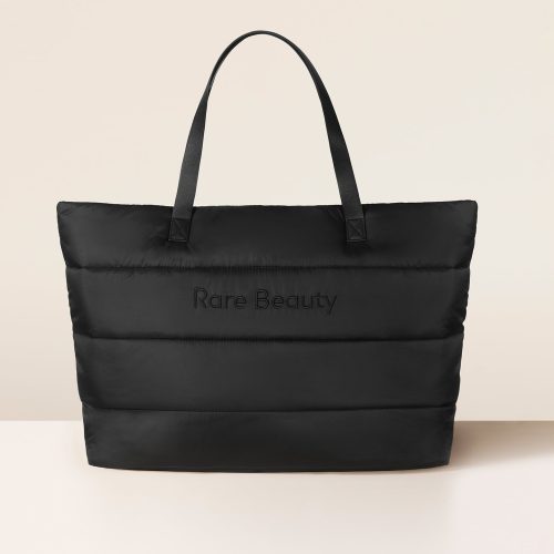 ECOMM PUFFY TOTE TRAVELER BAG BLACK