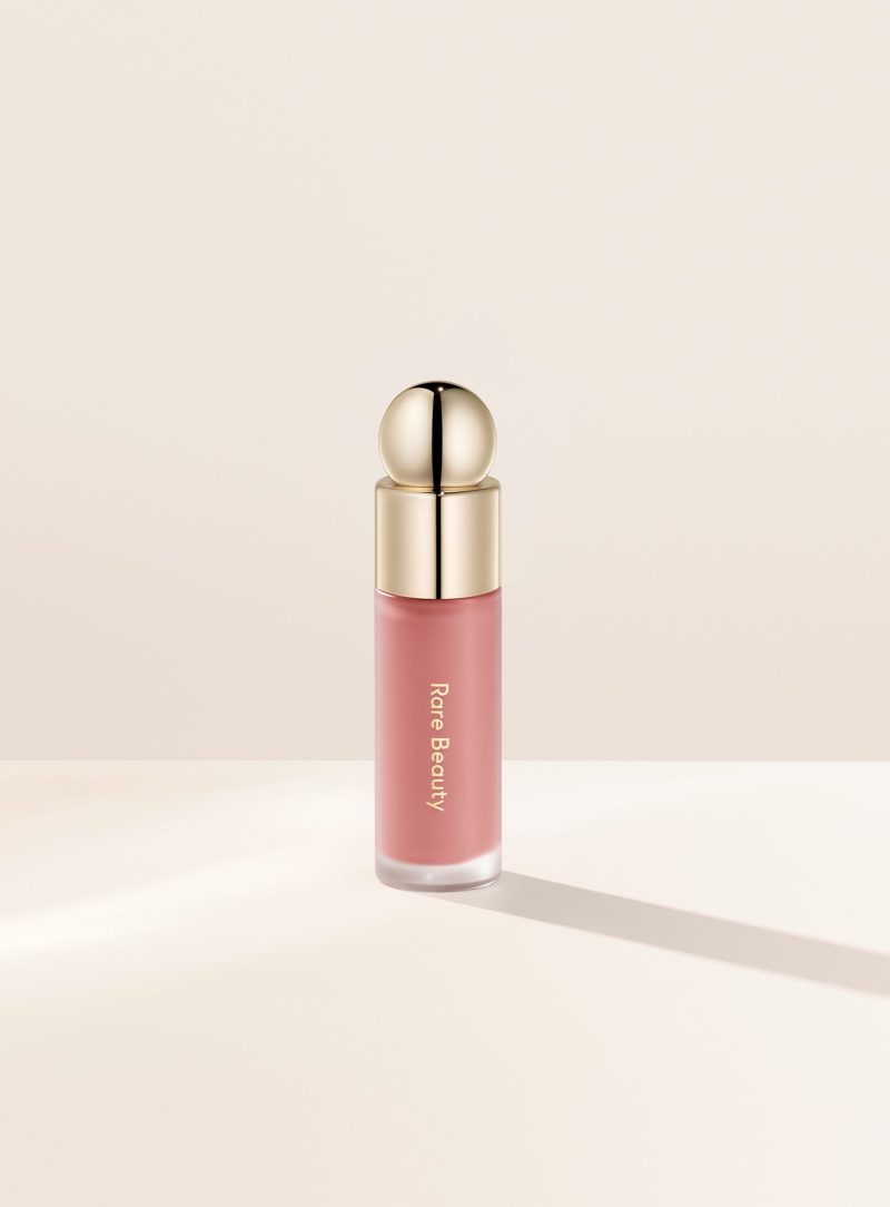 Hope| Rare Beauty's Soft Pinch Liquid Blush in the dewy nude mauve shade "Hope."