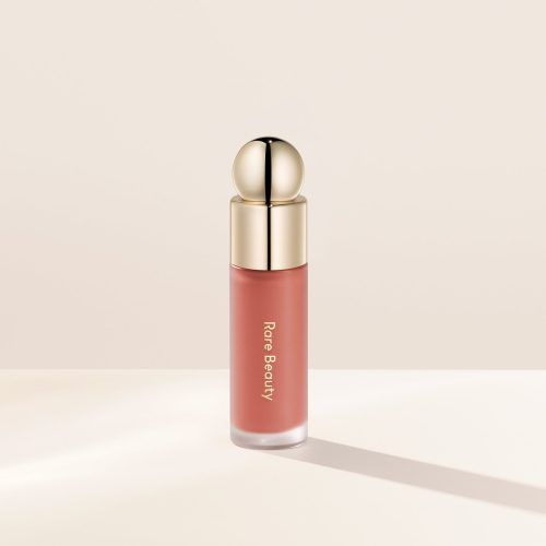 Worth| Rare Beauty's Soft Pinch Liquid Blush in the dewy true rose shade 