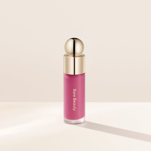 Grace| Rare Beauty's Soft Pinch Liquid Blush in the bright rose mauve shade 