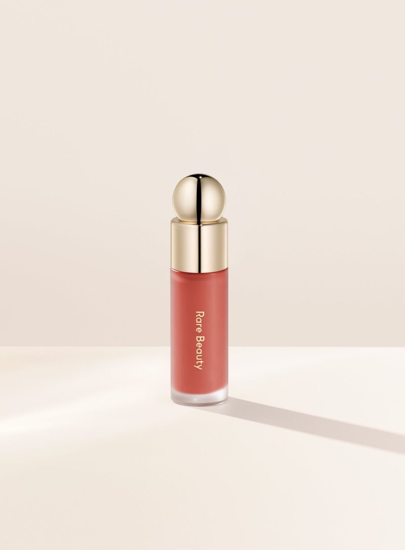 Love| Rare Beauty Soft Pinch Liquid Blush in Love shade.