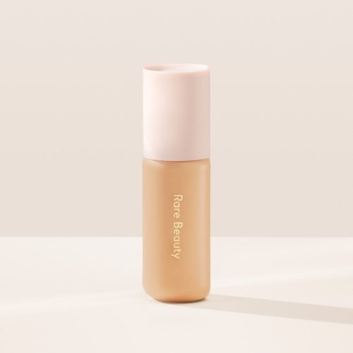 24N| Shade 24N, Light Medium with Neutral Peach Undertone, of Rare Beauty's Positive Light Tinted Moisturizer.